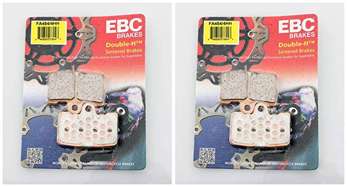 EBC Brakes Double-H Sintered Superbike Brake Pads Front - FA454/4HH EBC Brakes Double-H Sintered Superbike Brake Pads Front - FA454/4HH